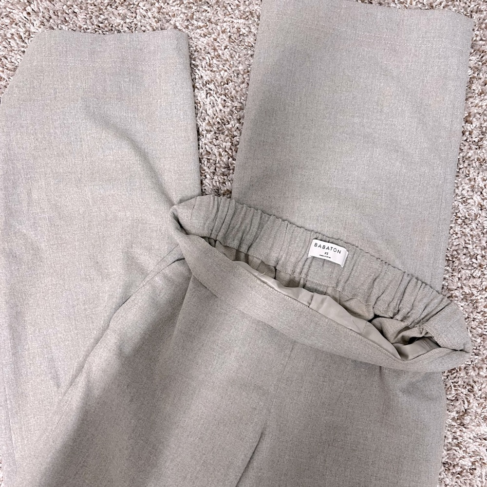 Aritzia Babaton Tapered Ankle Trousers
